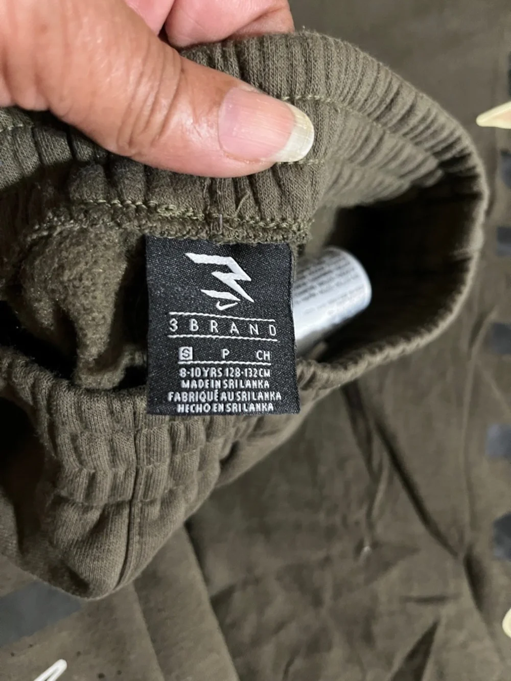 Nike Olive Green Logo Sweatshirt & Joggers Set - Brown/Green - Picture 4 of 4